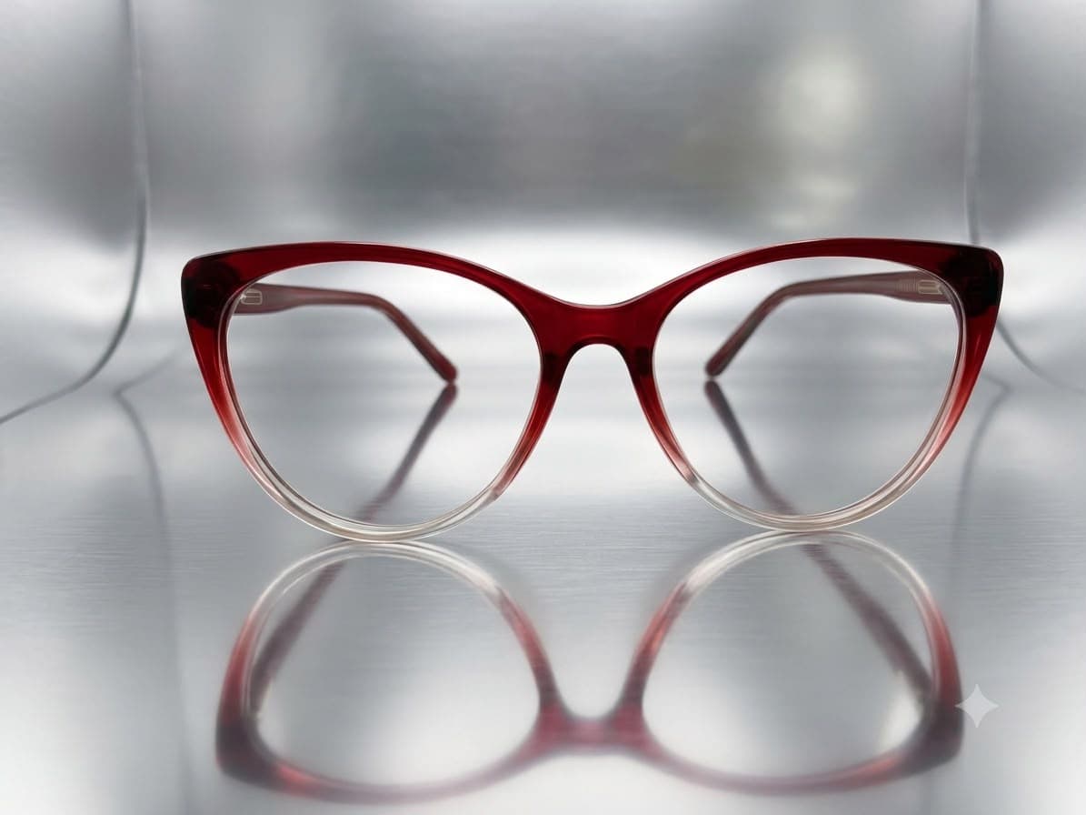 Cat Eye Gradient Color Fancy Frame for Women – Stylish Eyewear