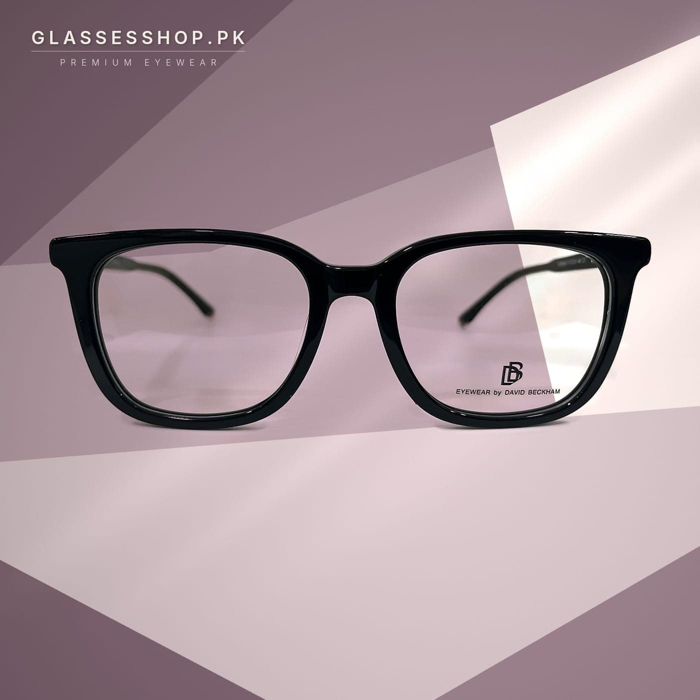 David Beckham Black Square Eyeglasses in Pakistan