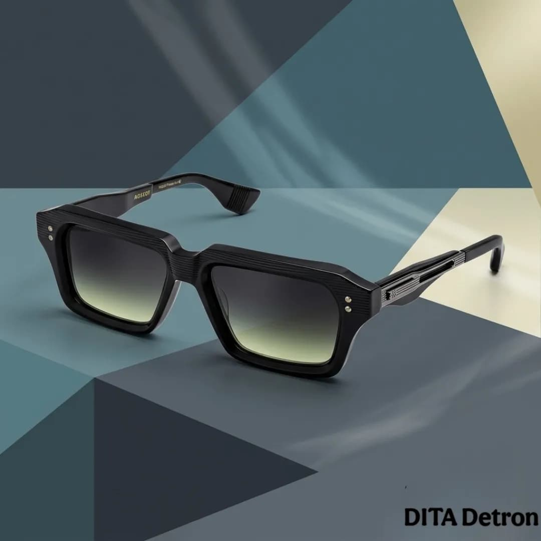 DITA Detron DTS 459 Black Sunglasses Best Price in Pakistan | GlassesShop.pk