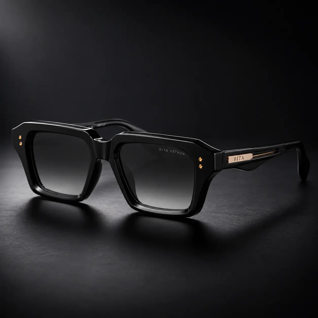DITA Detron DTS 459 Black Sunglasses Best Price in Pakistan | GlassesShop.pk thumbnail 3