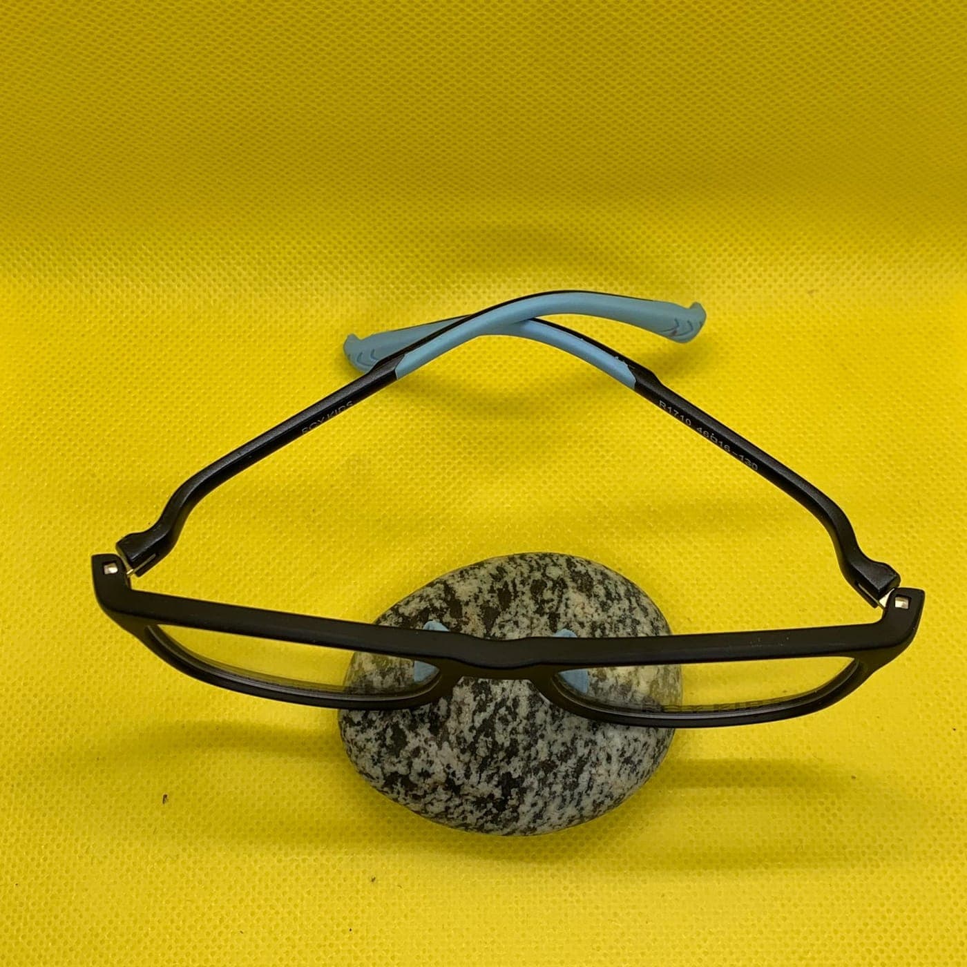 Kids’ Small Black Square Eyeglass Frame – Lightweight & Durable Glasses for Children thumbnail 3