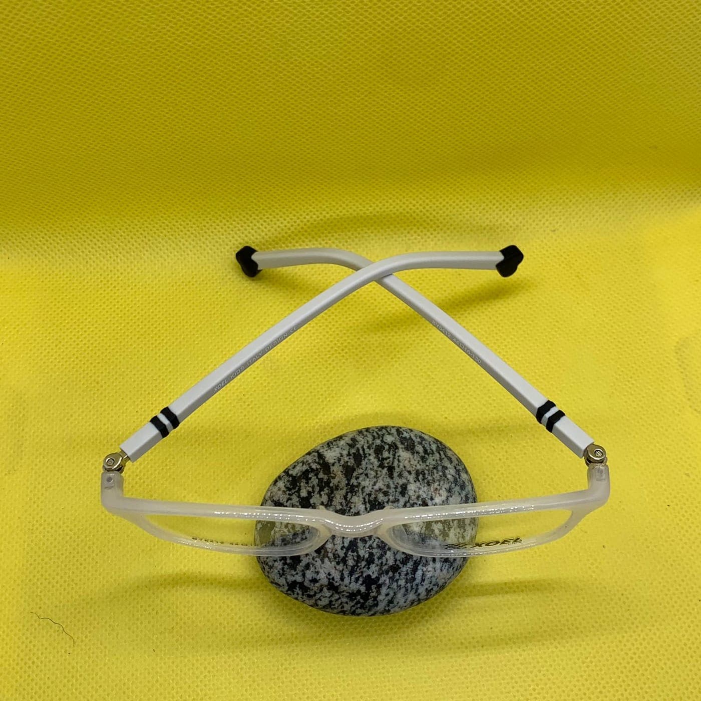 Kids’ Small Milky White Eyeglass Frame – Lightweight & Comfortable Glasses thumbnail 3