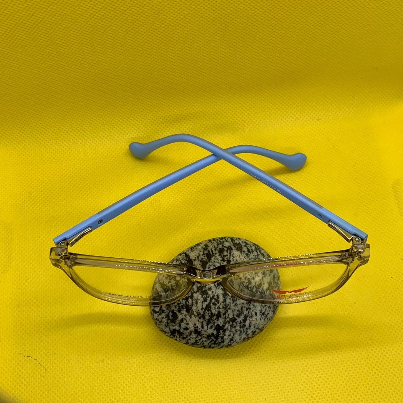 Kids’ Transparent Grey Cat Eye Eyeglass Frame – Lightweight & Trendy Glasses thumbnail 3