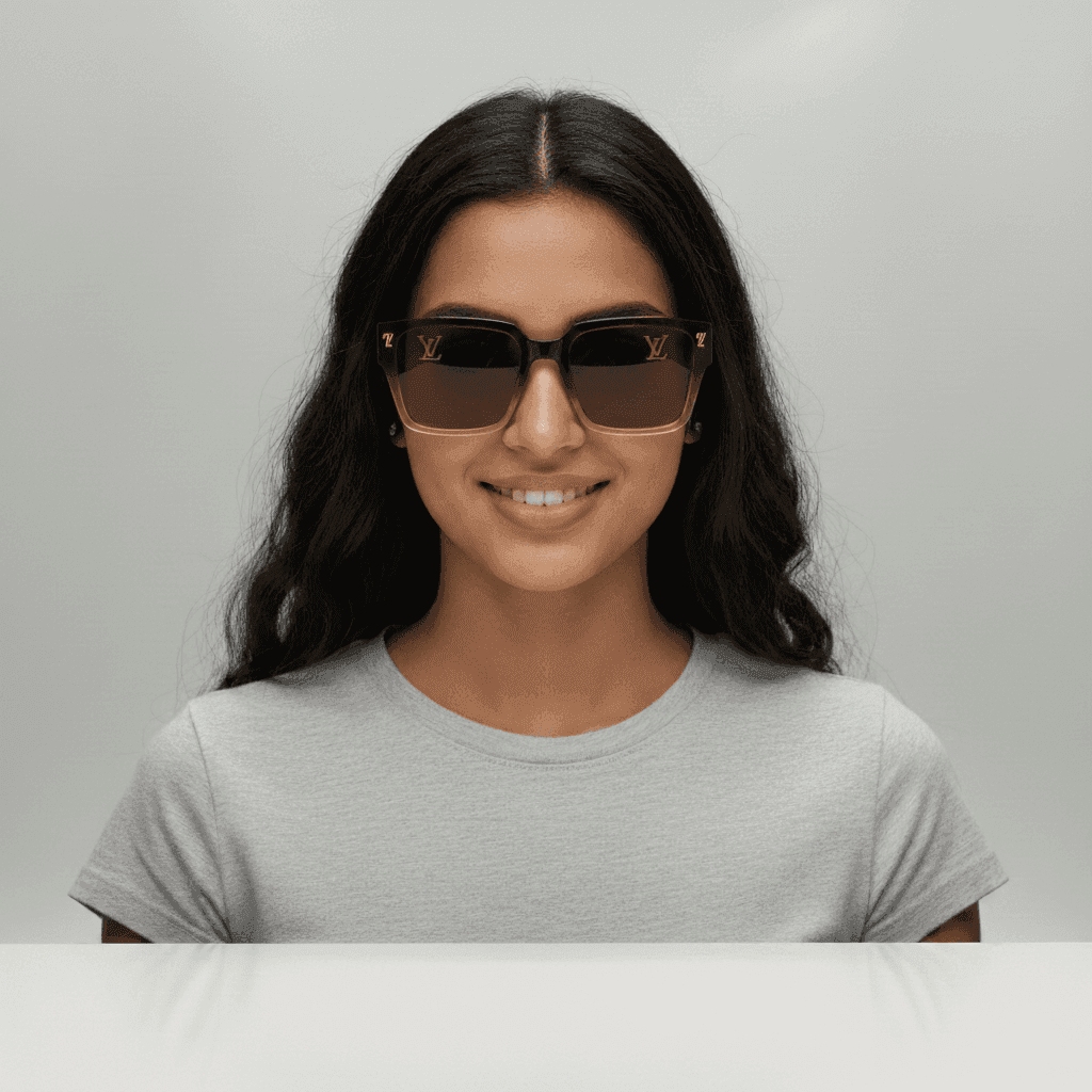 Louis Vuitton Square Gradient Sunglasses – Luxury Designer Eyewear thumbnail 4