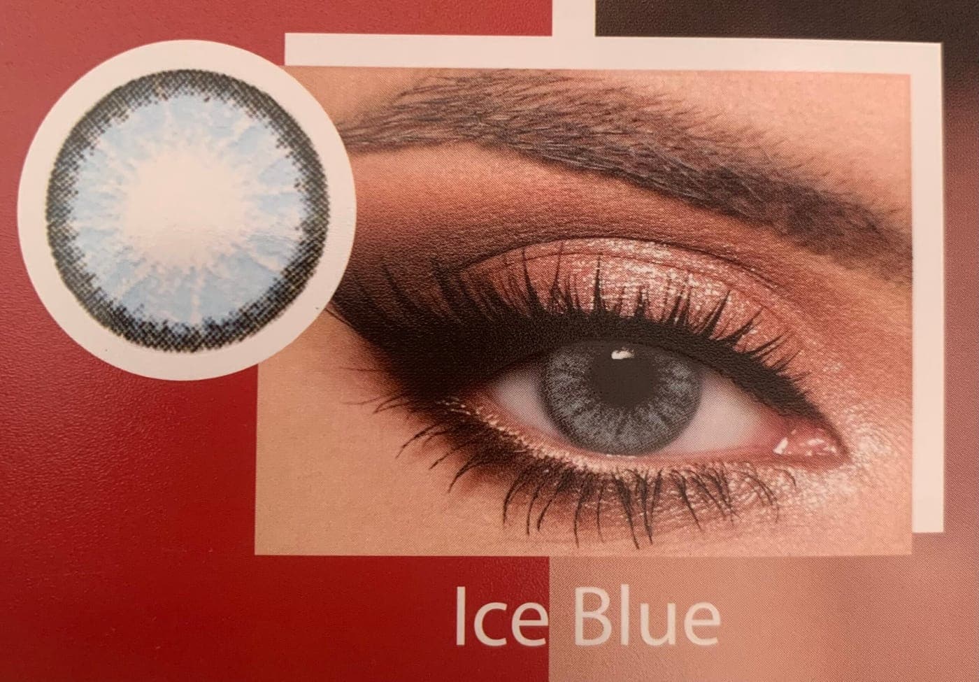 Optiano Ice Blue Premium Contact Lenses – Natural Look – Made in Korea thumbnail 2