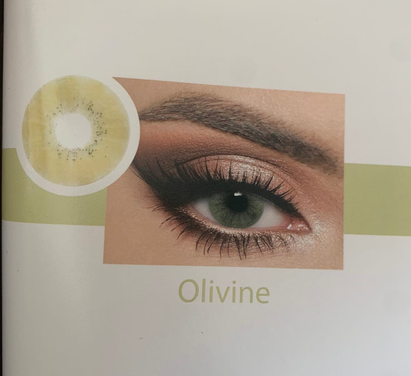 Optiano Olivine Premium Lenses – Earthy Olive Green – Made in Korea thumbnail 3