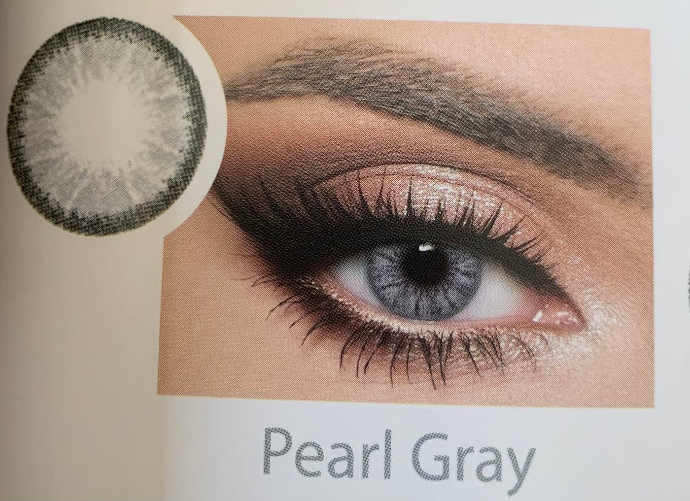 Optiano Pearl Gray Premium Lenses – Elegant Smoky Look – Made in Korea thumbnail 3