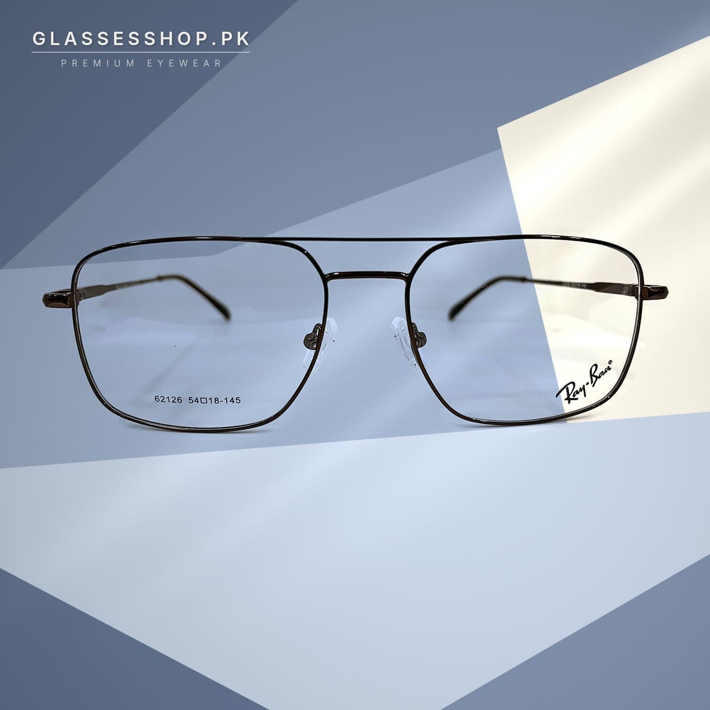Ray-Ban Brown Navigator Eyeglasses in Pakistan