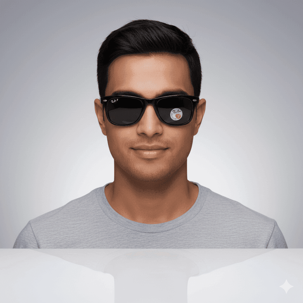RAYBAN WAYFARER POLORIDE SUNGLASS MAP thumbnail 4