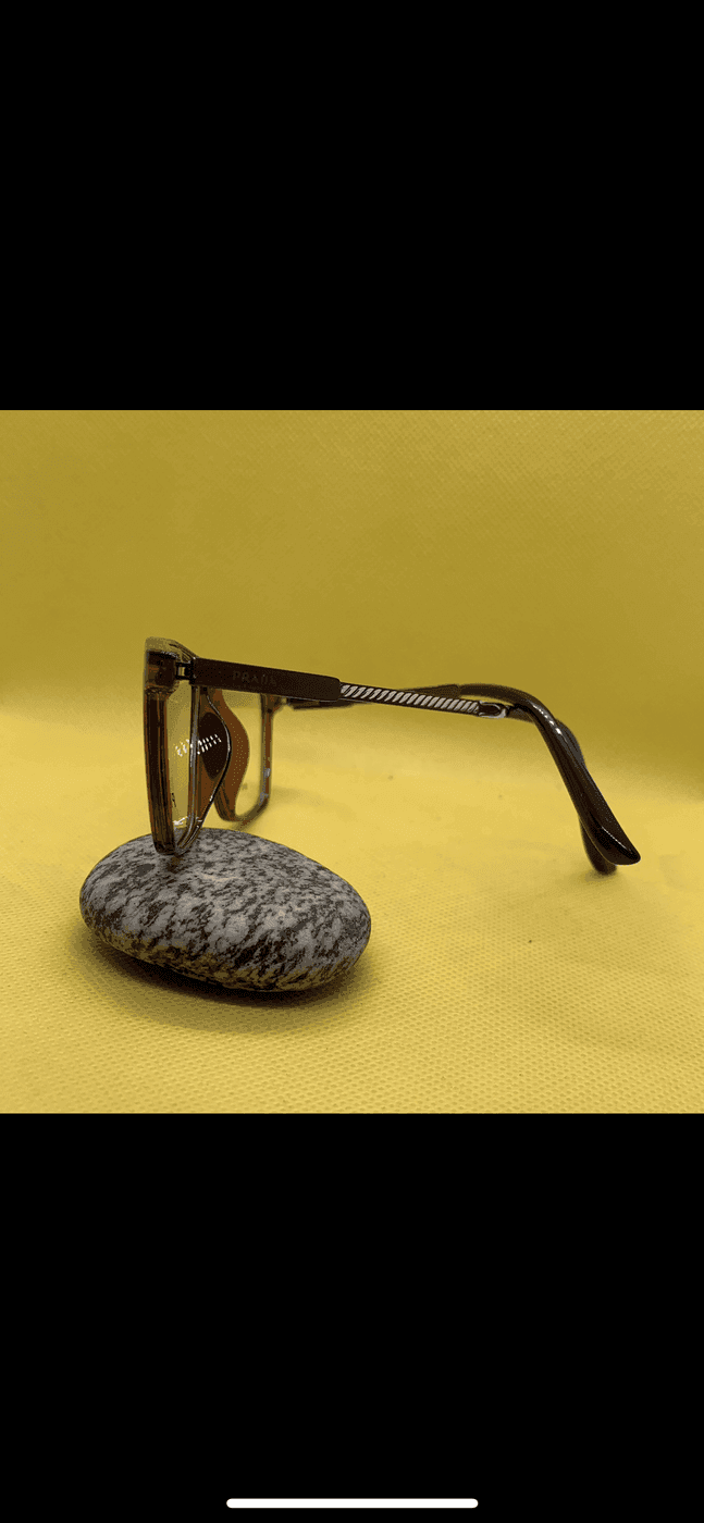 Slim Rectangular Men’s Glasses – Classic Narrow Frames with Ornate Metallic Temples thumbnail 5