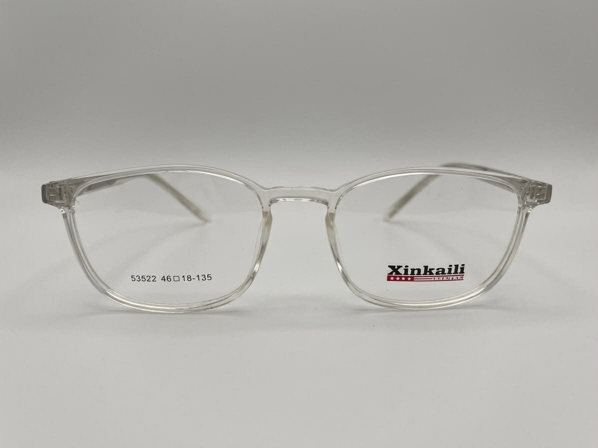 Clear Transparent Rectangle Kids Eyeglasses | Lenskart Hustlr Inspired Frames