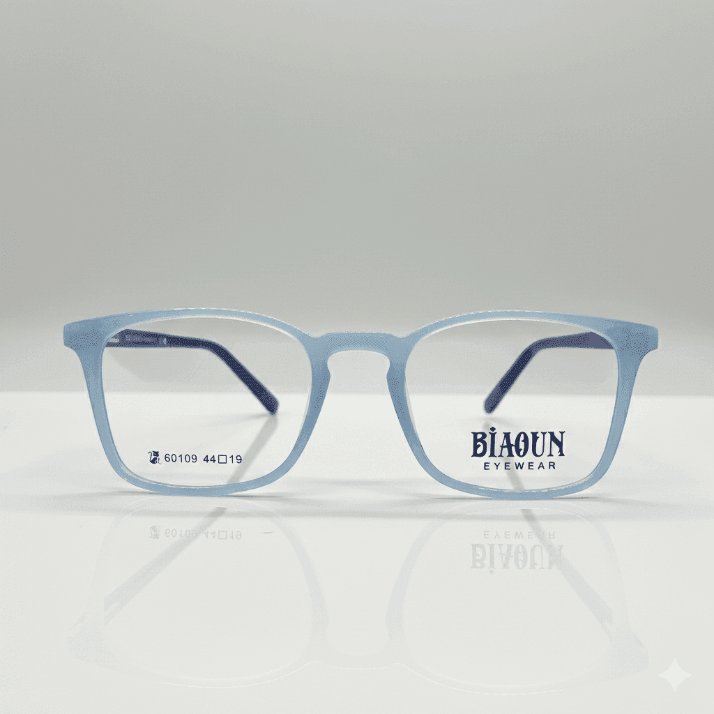 Kids’ Sky Blue Eyeglass Frame – Lightweight & Durable Children’s Glasses