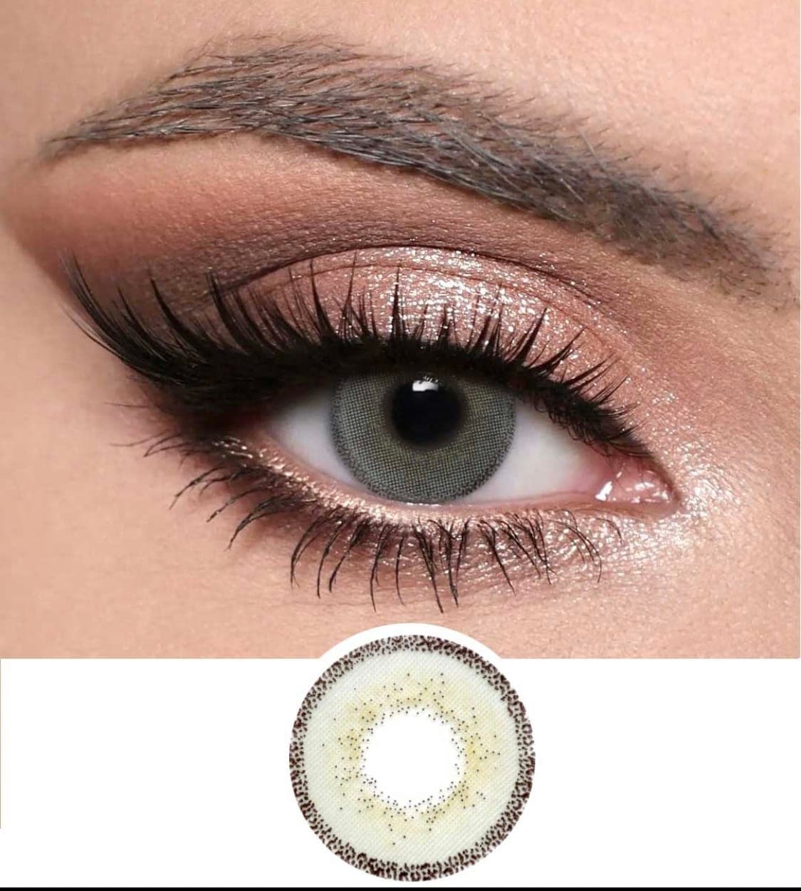 Sterling Gray Premium Silver Contacts – 6-Month Durable Wear (Made in Korea)