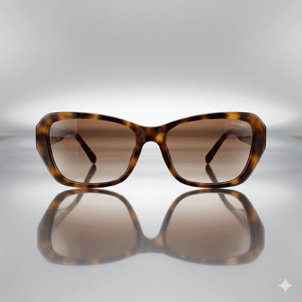 Women’s Luxury Long Cat-Eye Sunglasses – Bold Elongated Cheetah Print Frames with Trendy Broad Temples & UV400 Protection