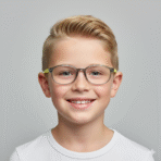 Children’s Grey Eyeglass Frame – Lightweight & Comfortable Glasses for Kids - Image 4