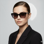 Dolce & Gabbana Classic Cat Eye Sunglasses for Women – Gradient Lens Luxury Eyewear - Image 4