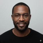 Cartier Black Metal Frame Glasses with Double Bridge and Fancy Temples for Men - Image 4