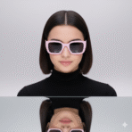 Celine White Sunglasses with Gradient Lenses – Luxury Designer Eyewear - Image 4