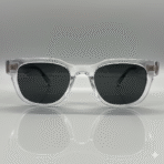 Cat Eye Transparent Sunglasses for Women – Stylish Clear Frame Shades