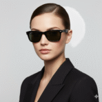 RAYBAN WAYFARER BLACK SHINE POLORIDE - Image 4