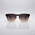 Square Black Sunglasses for Men & Women – Classic Thick Frame Shades