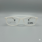 Kids’ Small Milky White Eyeglass Frame – Lightweight & Comfortable Glasses