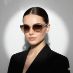 Chanel Cat Eye Transparent Sunglasses for Women – Luxury Designer Eyewear - Image 4
