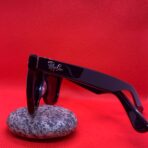 RAYBAN WAYFARER BLACK SHINE POLORIDE - Image 2