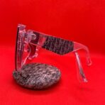 Dior Transparent Cat Eye Sunglasses for Women – Gradient Shade Luxury Eyewear - Image 2