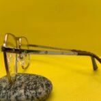 Cartier Black Metal Frame Glasses with Double Bridge and Fancy Temples for Men - Image 2