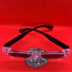 Square Thick Frame Transparent Sunglasses for Men & Women - Image 3