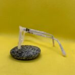 Kids’ Milky White Square Eyeglass Frame – Lightweight & Trendy Glasses for Children - Image 2