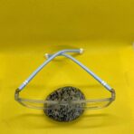 Kids’ Matte Grey Rectangle Eyeglass Frame – Lightweight & Durable Children’s Glasses - Image 3