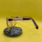 Kids’ Transparent Brown Square Eyeglass Frame with 360° Spring Hinges – Lightweight & Flexible - Image 2