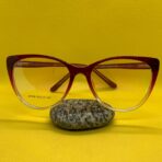 Trendy Maroon Gradient Cat Eye Eyeglass Frame