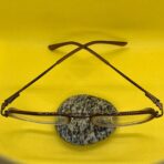 Luxury Metal Eyeglass Frame – Brown Gradient Color - Image 3