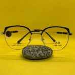 Unisex Fancy Clubmaster Optical Frame – Durable Metal Build