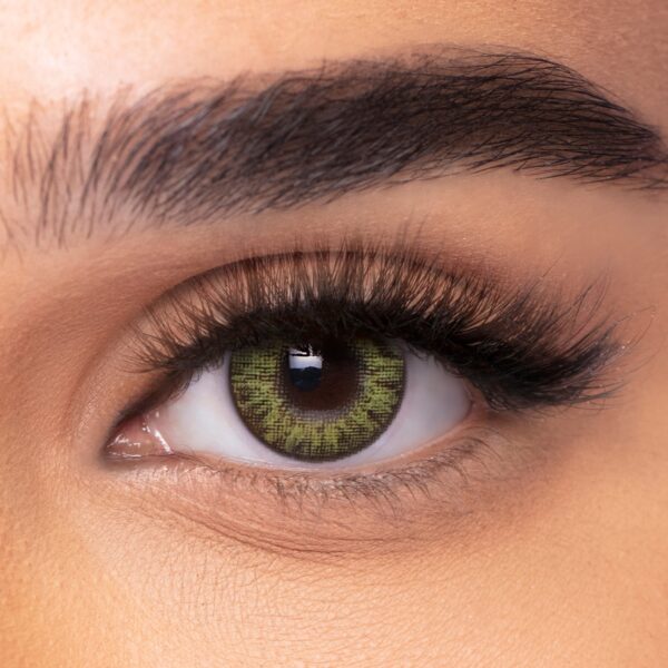 Original FreshLook Gemstone Green Monthly Contact Lenses | 3-in-1 Color Tech