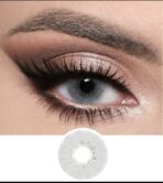 Optiano Crystal Gray Colored Contact Lenses | 6-Month Wear | 14.2mm–14.5mm