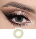 Optiano Amber Gray Colored Contact Lenses | 6-Month Wear | 14.2mm-14.5mm