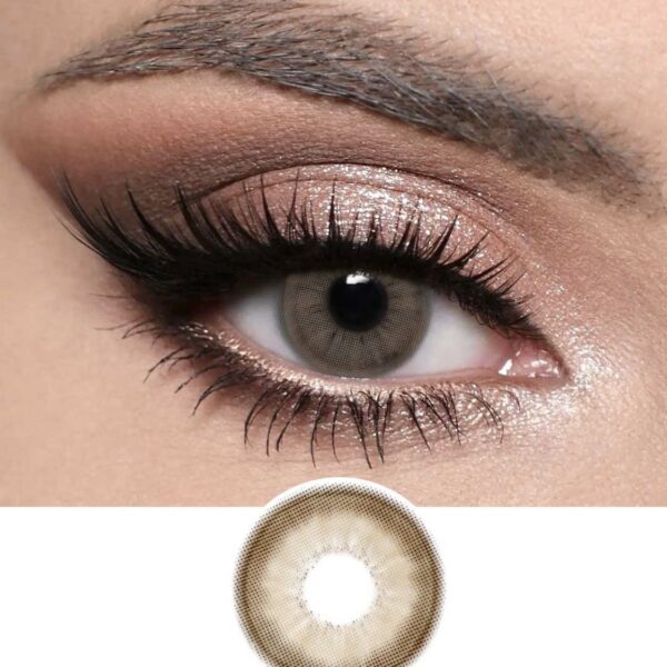 Optiano Warm Hazel Colored Contact Lenses | 6-Month Wear | 14.2mm–14.5mm