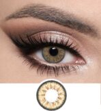 Optiano Hazel Multi-Tonal Colored Lenses | 6-Month Wear | Made in Korea | 14.2–14.5mm Natural Glow Contacts