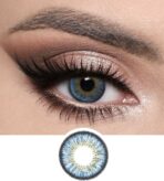 Optiano Aqua Tropical Colored Lenses | 6-Month Wear | Made in Korea | 14.5mm High-Definition Ocean Blue-Green Contacts