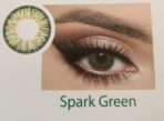 Optiano Spark Green Radiant Colored Lenses | 6-Month Wear | Made in Korea | 14.5mm High-Shine Emerald Contacts - Image 3