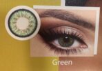 Optiano Green Vibrant Colored Lenses | 6-Month Wear | Made in Korea | 14.5mm High-Definition Emerald Contacts - Image 2