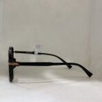 Oversized Hexagonal Statement Eyewear – Bold Black Geometric Frames - Image 2