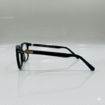 Ultra-Bold Black Square Eyewear – Thick Rimmed Broad Trendy Frames - Image 3